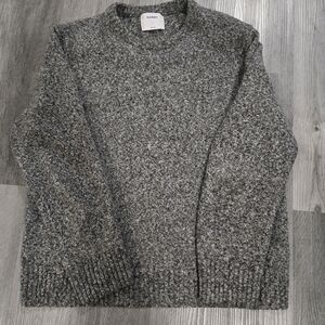 Old Navy Charcoal Cotton Crewneck Sweater